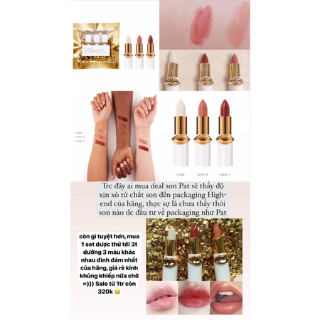 Set Pat Mcgrath 3 son dưỡng mini