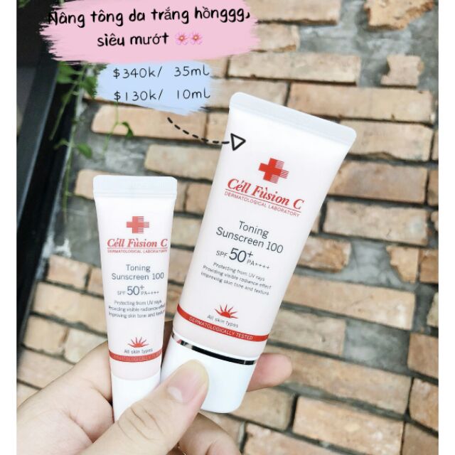 Kem chống nắng CELL FUSHION