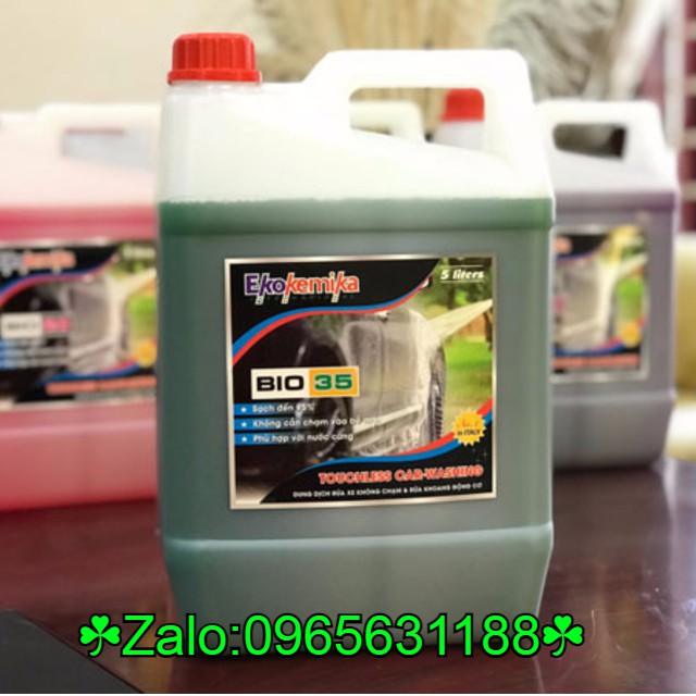 Nước rửa xe và khoang máy không chạm Bio 35 Ekokemika  (5 lít)