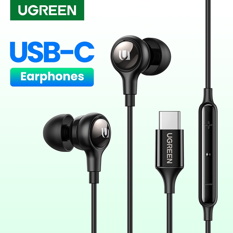 Tai Nghe UGREEN Cổng USB Type C Có Mic Cho Điện Thoại Samsung