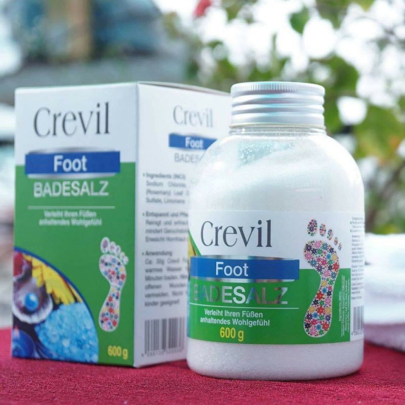 🌿MUỐI NGÂM CHÂN - MUỐI TẮM SPA CREVIL TỪ MUỐI KHOÁNG BIỂN CHẾT, TINH DẦU HƯƠNG THẢO, CHLB ĐỨC🌿 | BigBuy360 - bigbuy360.vn