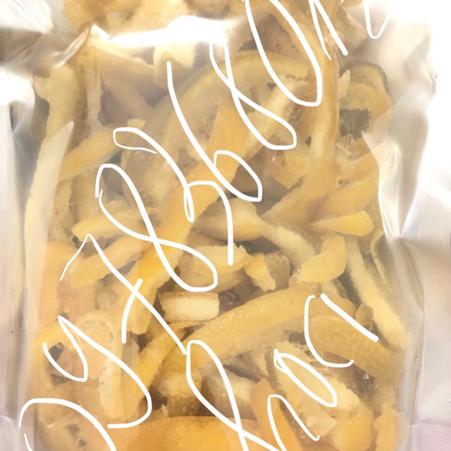 Vỏ bưởi sấy dẻo. 160k/500gr