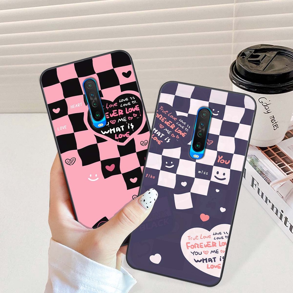 Ốp Xiaomi Redmi K30 / Redmi K30 5G in hình trái tim, caro kẹo ngọt đầy cá tính siêu đẹp siêu chất