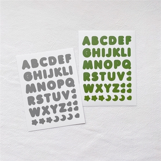 Cute Alphabet Stickers Deco Diary Planner Diy Scrapbook Album