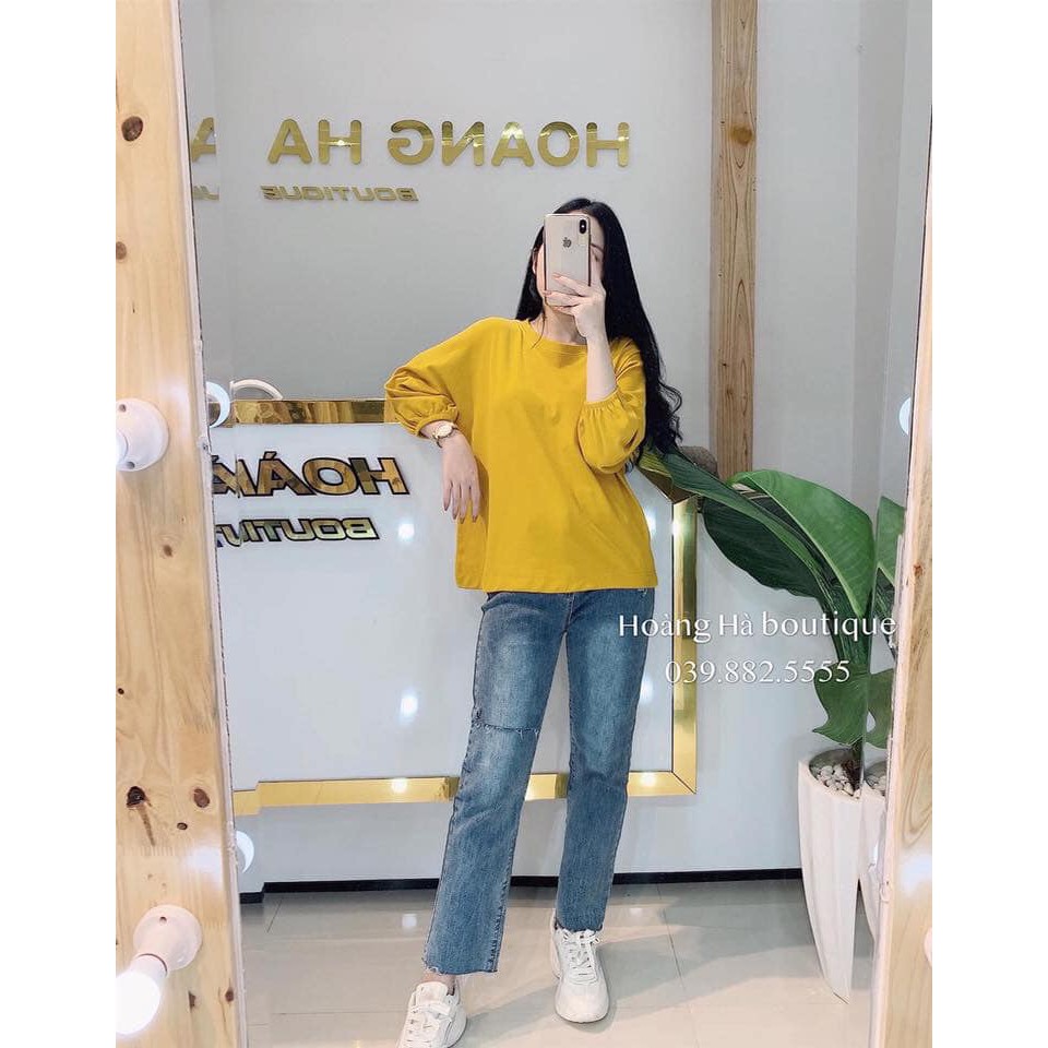 áo pull da cá trơn bo tay | BigBuy360 - bigbuy360.vn