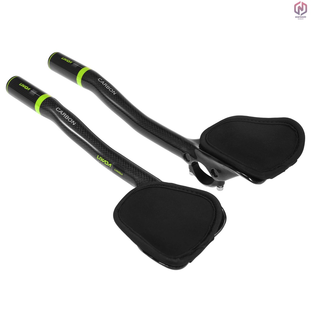 2 Thanh tay cầm xe đạp 31.8mm làm từ sợi carbon