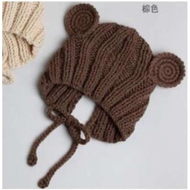 Mũ len micky dễ thương chó bé