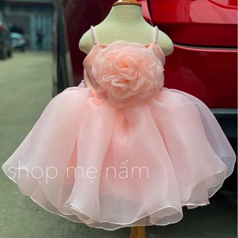 🌹VÁY CÔNG CHÚA HOA HỒNG🌹