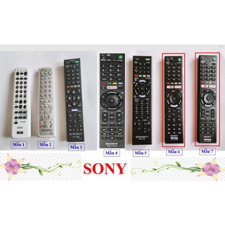 Remote điều khiển tivi SONY không giọng nói đủ loại. Bảo hành 12 tháng.