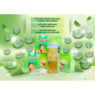 Mộc trà cao cấp hồng hoa