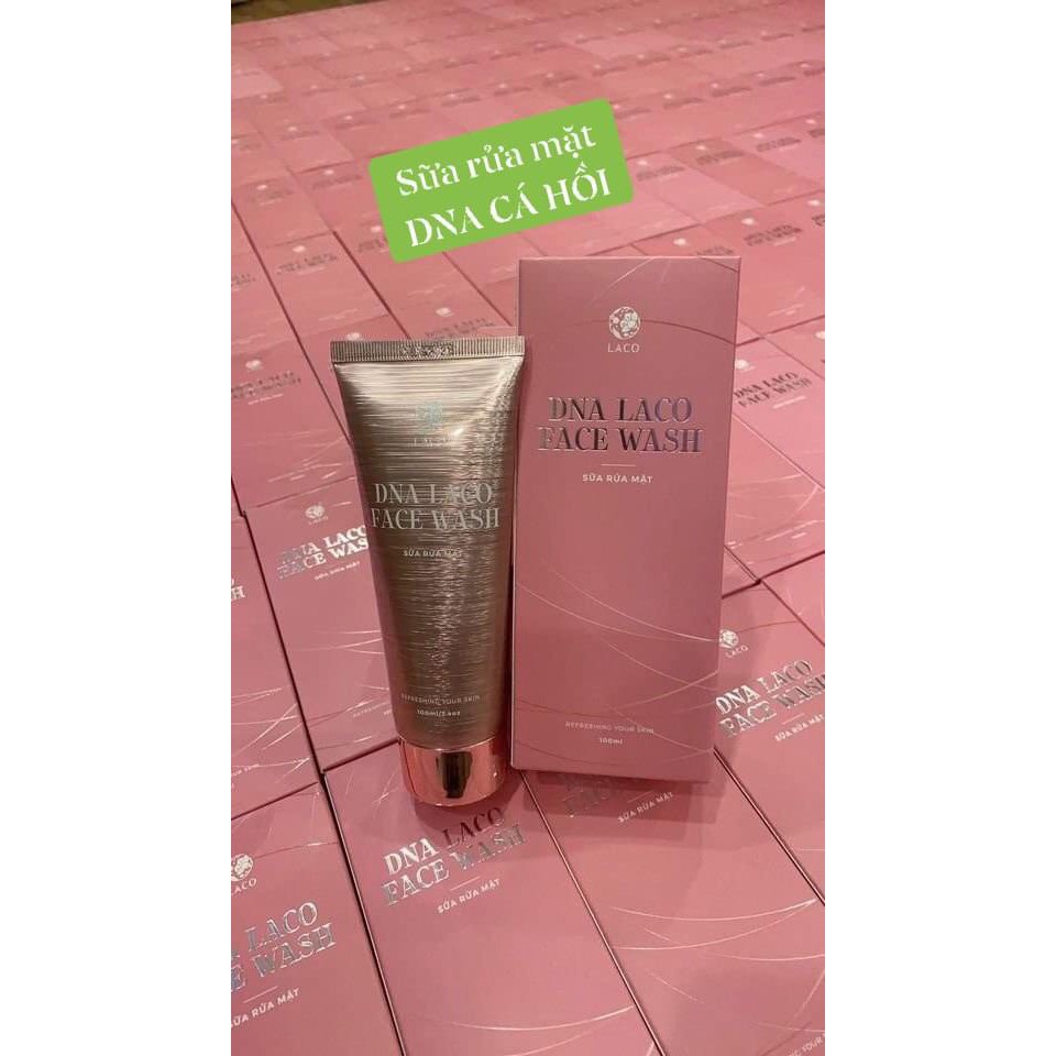 [CHÍNH HÃNG] SỮA RỬA MẶT DNA CÁ HỒI LACO - Mịn Màng, Mờ Nám, Tàn Nhang | BigBuy360 - bigbuy360.vn