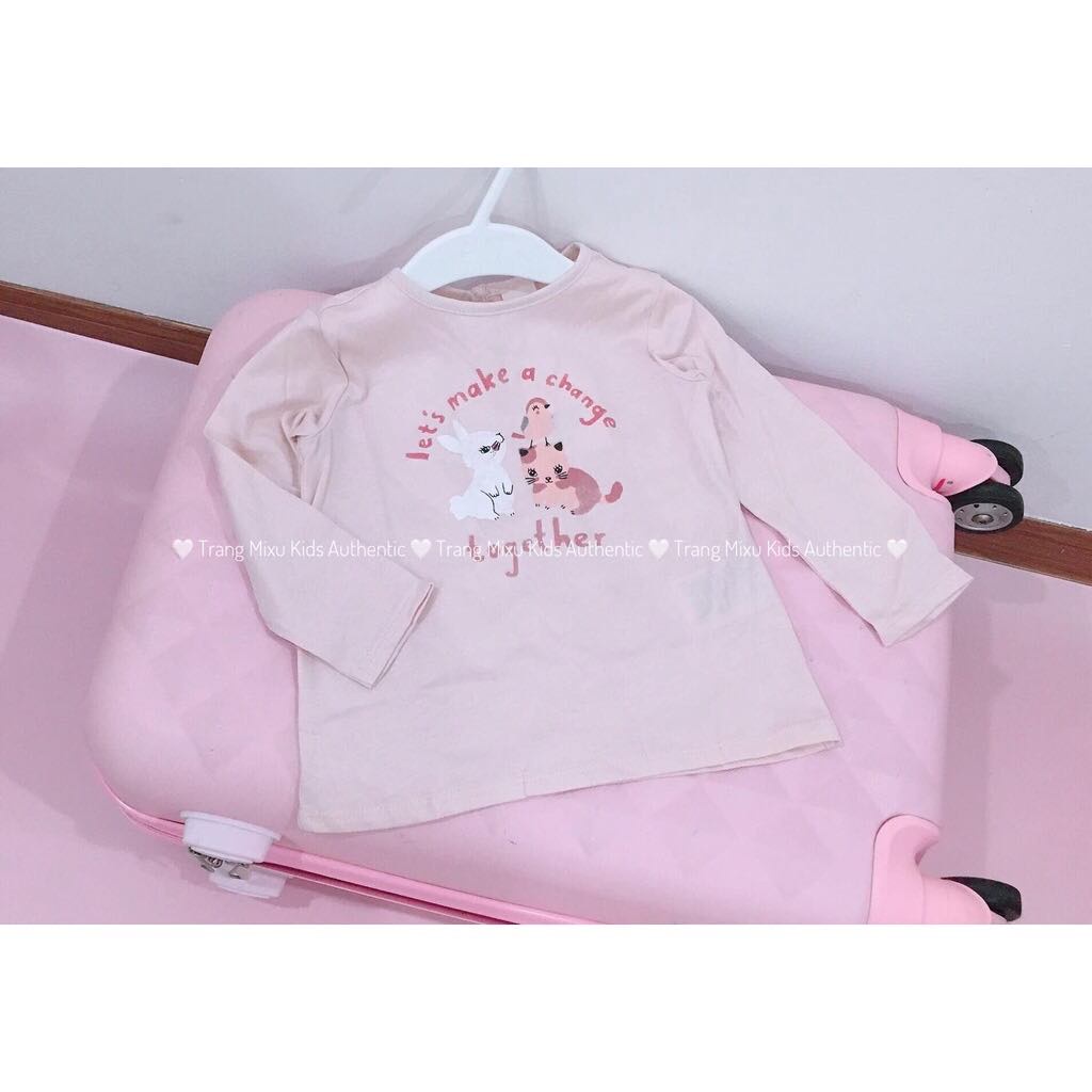 Áo thun cotton cho bé Hm UK auth