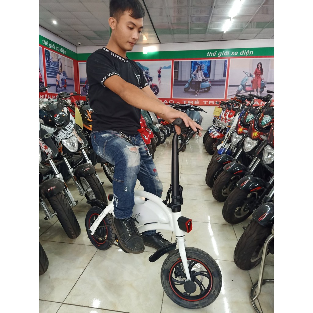 Xe điện mini gấp gọn D.YU hàng nhập khẩu
