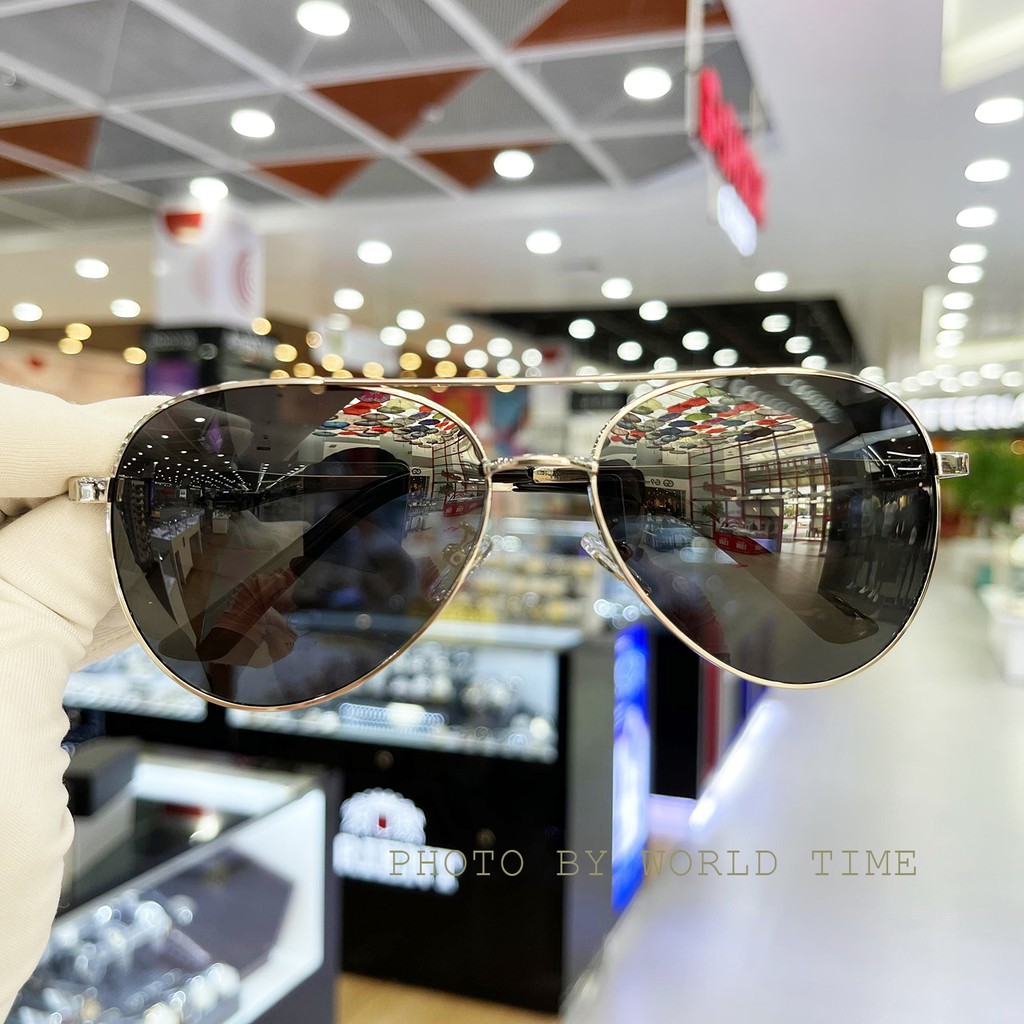 Kính mát nam cao cấp Benz09 full box, bảo hành 12 tháng, tròng Polarized cường lực, chống chói