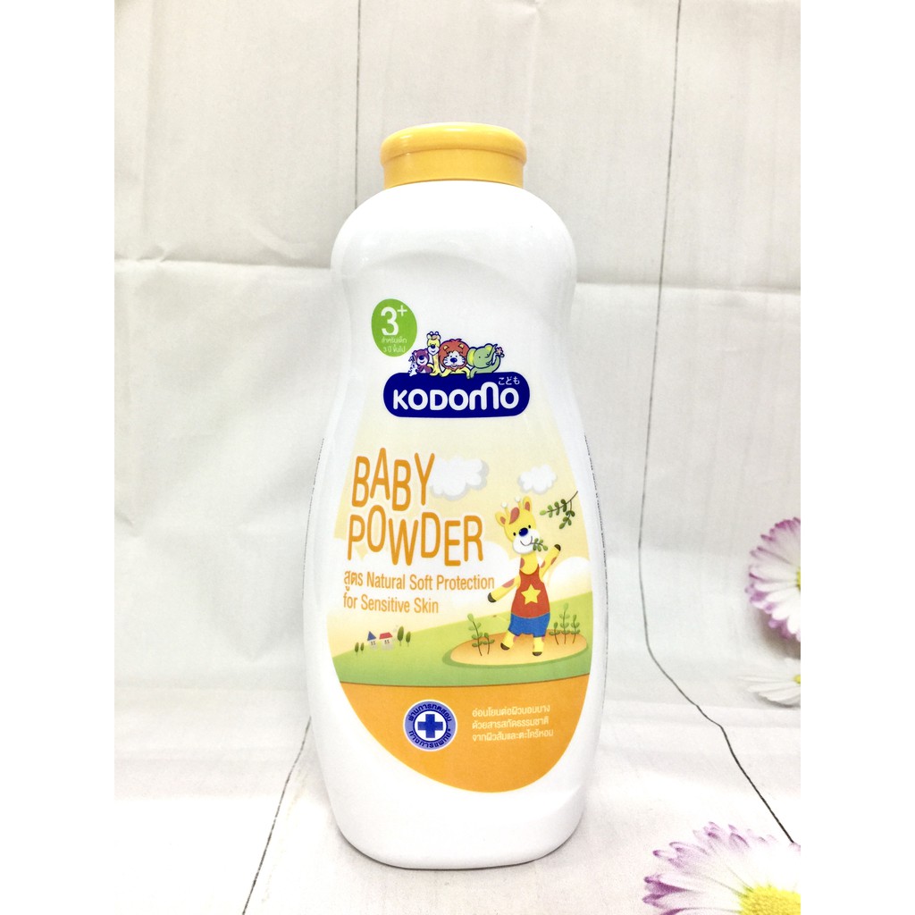 Phấn rôm trẻ em Kodomo Natural Soft 400g
