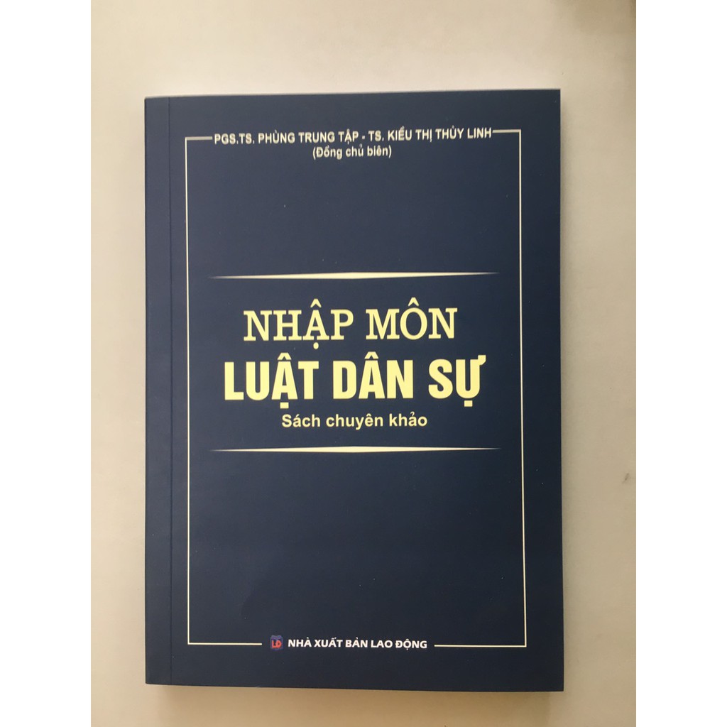 Sách Luật - Nhập môn luật Dân Sự