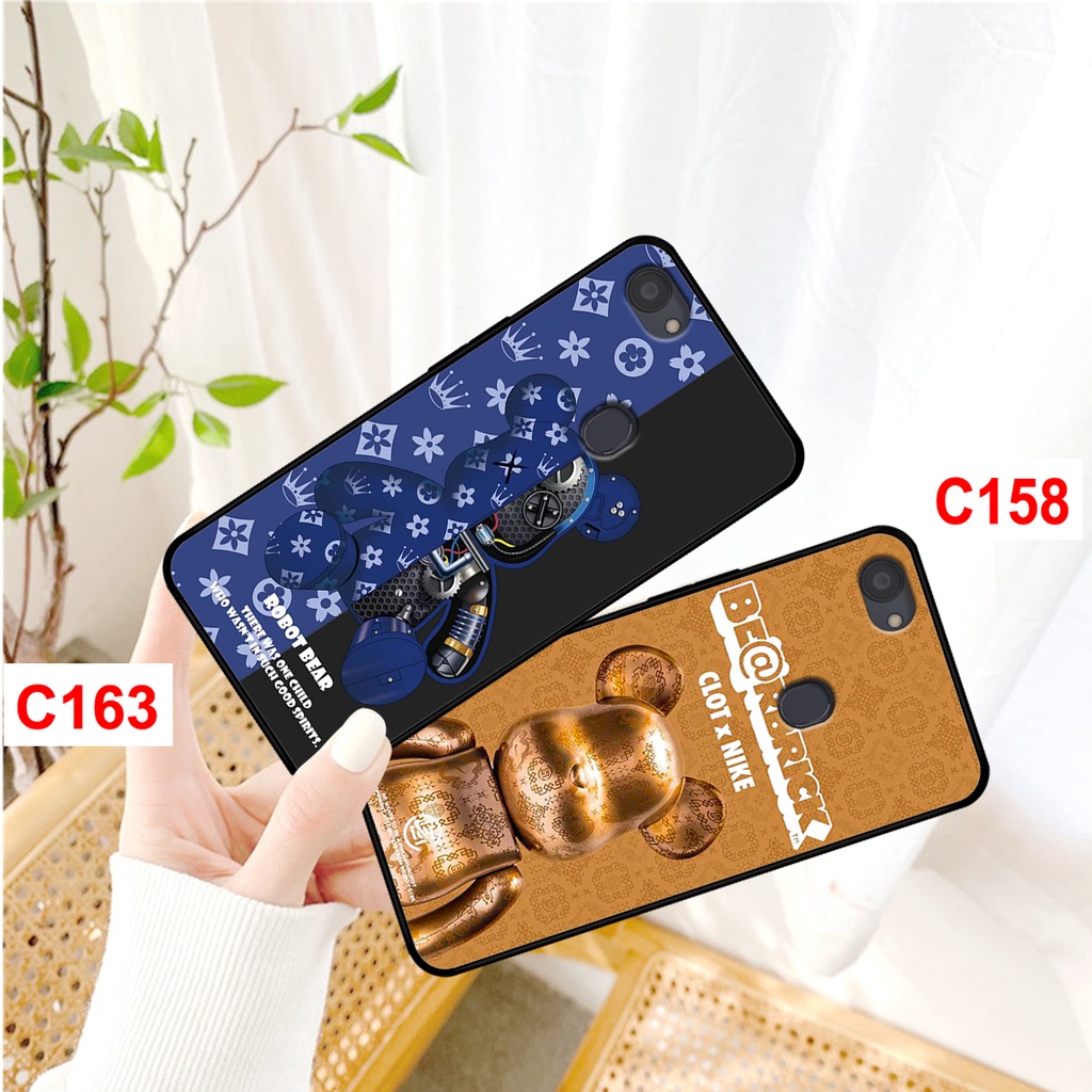 Ốp lưng Oppo F5 - F7 in hình gấu bearbrick thời trang cao cấp. Ốp oppo rẻ bền đẹp.