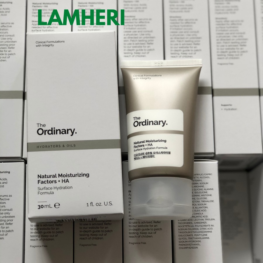 Kem dưỡng Natural Moisturizing Factors + HA - The Ordinary