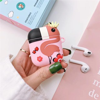 Hộp đựng tai nghe Airpod 1, 2 chất lượng cao, hình thú, silicone dẻo, mẫu mới, siêu cute ( Giá Sỉ )