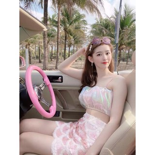 Set váy hè nàng tiên cá cao cấp