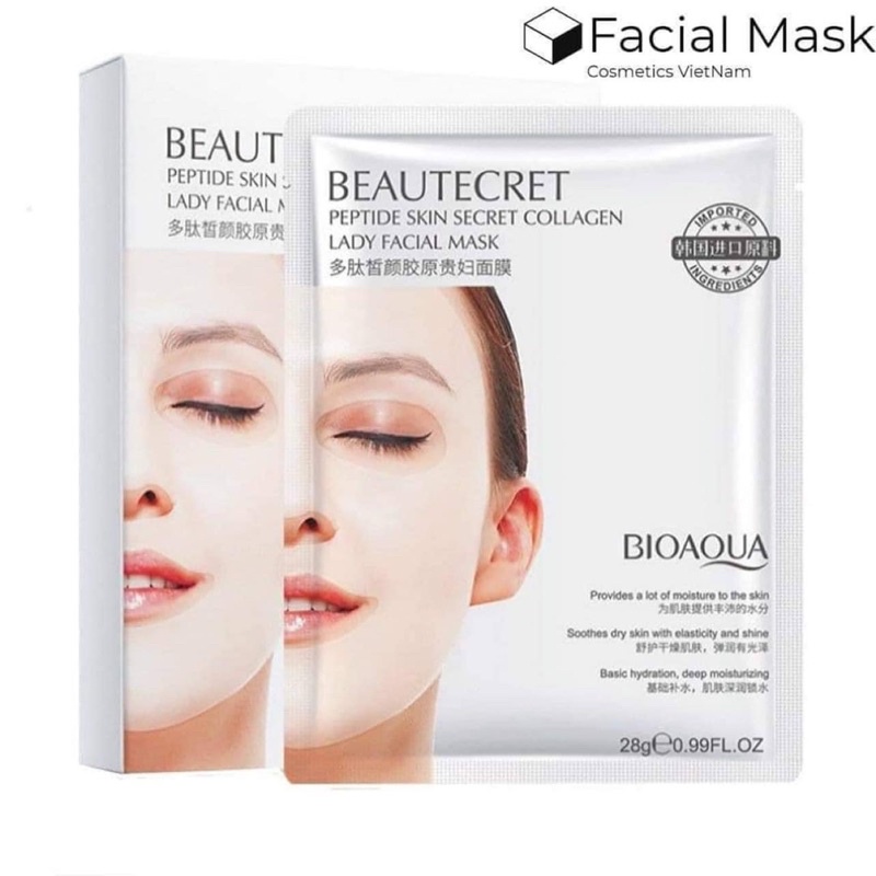 Mặt nạ thạch thủy tinh trong suốt BIOAQUA