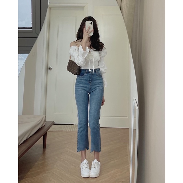 SƠ MI THÔ CUP NGỰC DÀI TAY