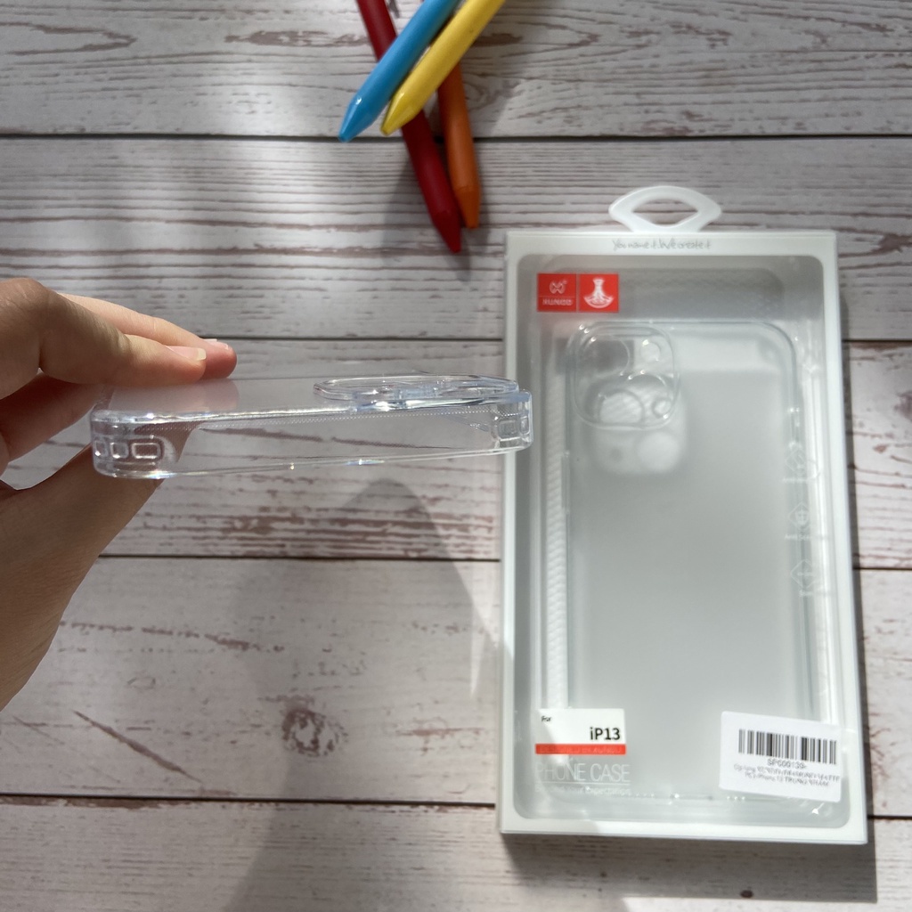 Ốp lưng XUNDD Trong nhám mờ iPhone 15/ 15 Pro/ Max/ 14/ 14 Pro/ Max/ 13/ 12 Series - Lưng chống vân tay