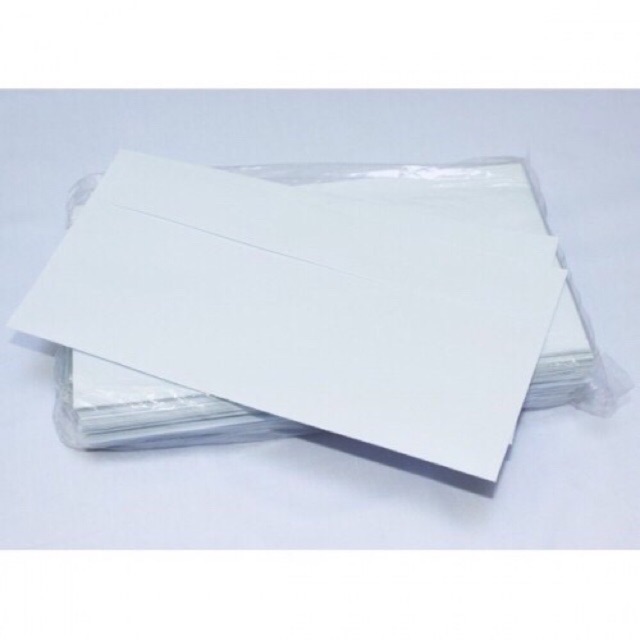 Bao thư trắng định lượng 80gsm [100 cái/xấp]