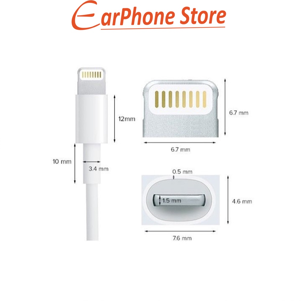 [BỘ SẠC IPHONE]  Bộ Sạc iPhone 5V-1A Củ Vuông - IPhone 6/ 6S Plus/ 7/ 7Plus/ 8/ 8 Plus/ X/ XS Max/ XR/ 11/12