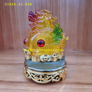 Tỳ Hưu phong thủy màu vàng