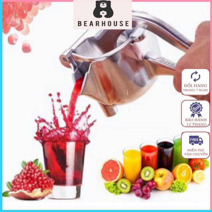 Máy ép trái cây hoa quả bằng tay️FREE SHIP️ Máy làm nước rau củ cầm tay đa năng bằng inox mini nhỏ gọn tiện dụng