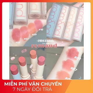 [ NEW] Son thỏi siêu lì Romand New Zero Matte Lipstick 3g