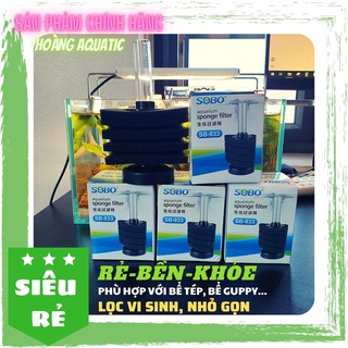 Lọc vi sinh mini cho bể cá cảnh thuỷ sinh, bể tép