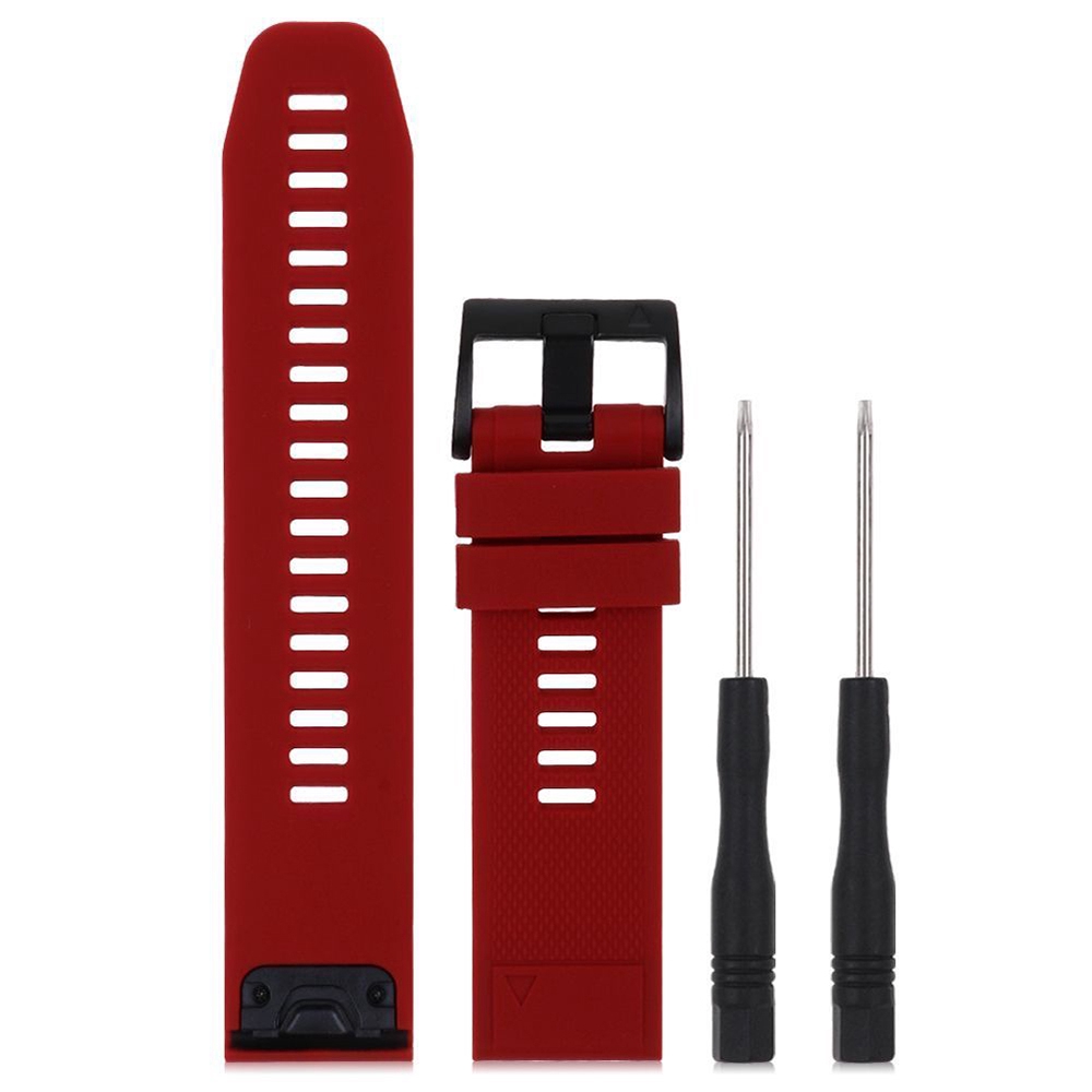 Dây đeo thay thế bằng silicon tháo nhanh cho Garmin Fenix 6 6X Pro 5 5X Plus 3HR Forerunner 945 Fenix6 Fenix5