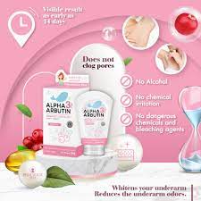 Giảm thâm Alpha Arbutin mờ thâm nách thâm bẹn thâm mông thâm đầu gối khử mùi hôi nách hồng nhũ hoa cam kết hàng AUTO