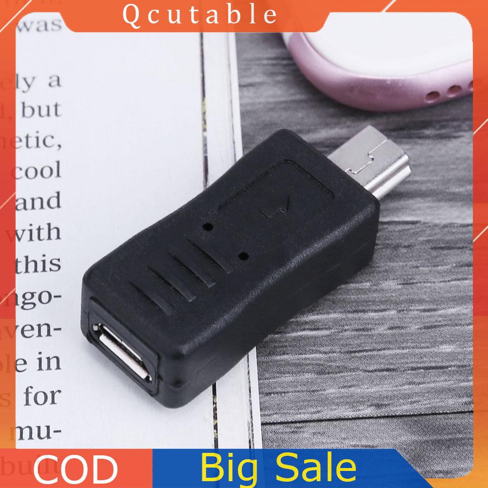 Đầu Chuyển Đổi Mini Usb Đực Sang Micro Usb Cái