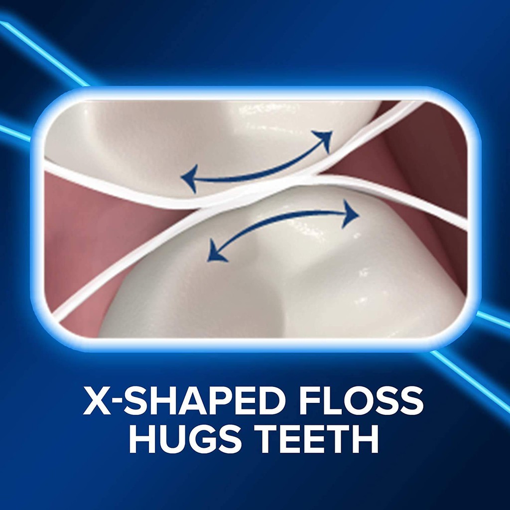 Tăm chỉ nha khoa chữ X DenTek Cross Flosser 75 cây [dvcareshop]