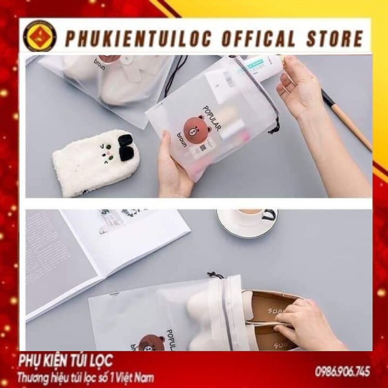 SET 3 TÚI GẤU DÂY RÚT ĐỰNG ĐỒ TIỆN DỤNG- PHUKIENTUILOC.COM