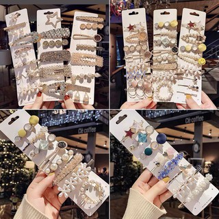 Set Kẹp Tóc Dây Buộc Tóc Loại Mới