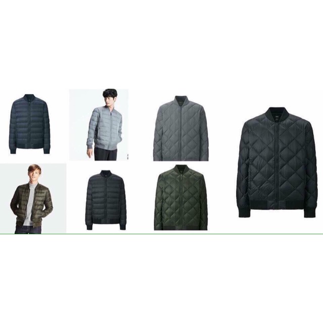 Áo bomber lông vũ uniqlo Nhật chính hãng