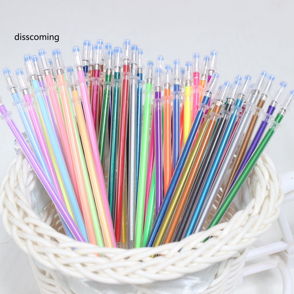 Set 12/24/36/48 ruột bút mực gel dùng để vẽ/làm đồ thủ công