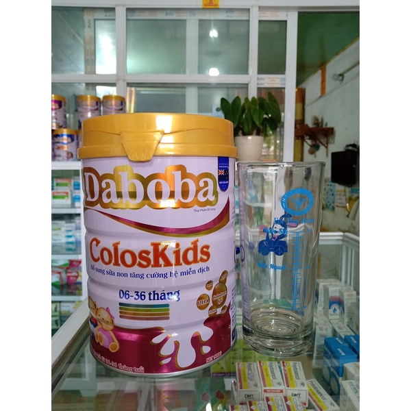 Sữa dành cho trẻ từ 6-36 tháng tuổi Daboba Coloskids 900g - Miễn dịch khỏe, tăng cân, ngừa táo bón