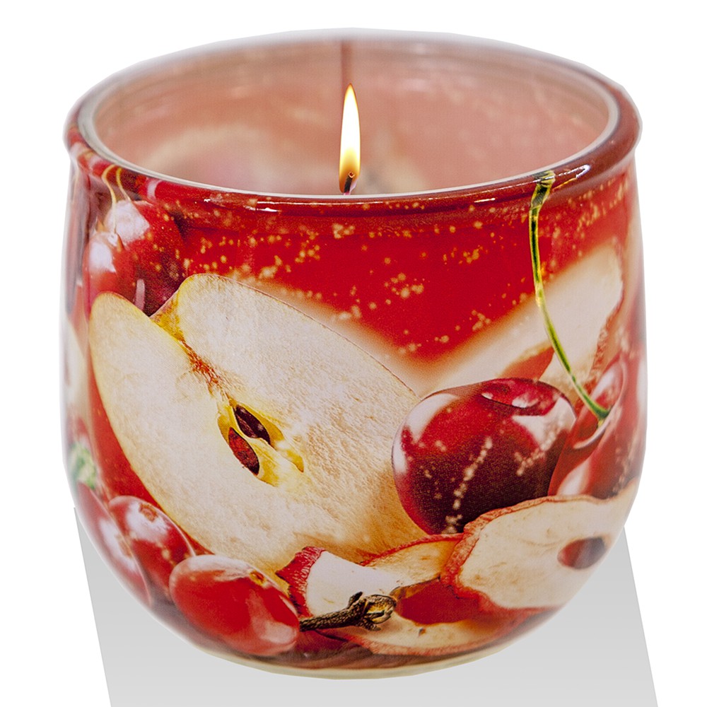 Ly nến thơm tinh dầu Bartek Winter Jutti Frutti 100g QT024471- nho, quế, lựu, nến trang trí (giao mẫu ngẫu nhiên)