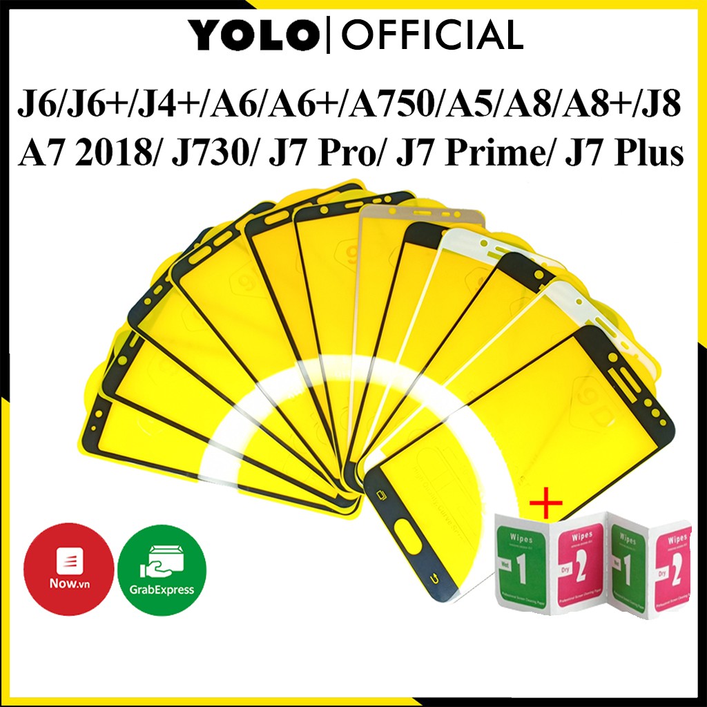 Cường lực samsung A750 J7 Prime J7 Pro J7 Plus J4+ J6 J6+ A6 A6+ A7 J8 2018 A5 A8 2018 A8+ A9 2018 Full Màn