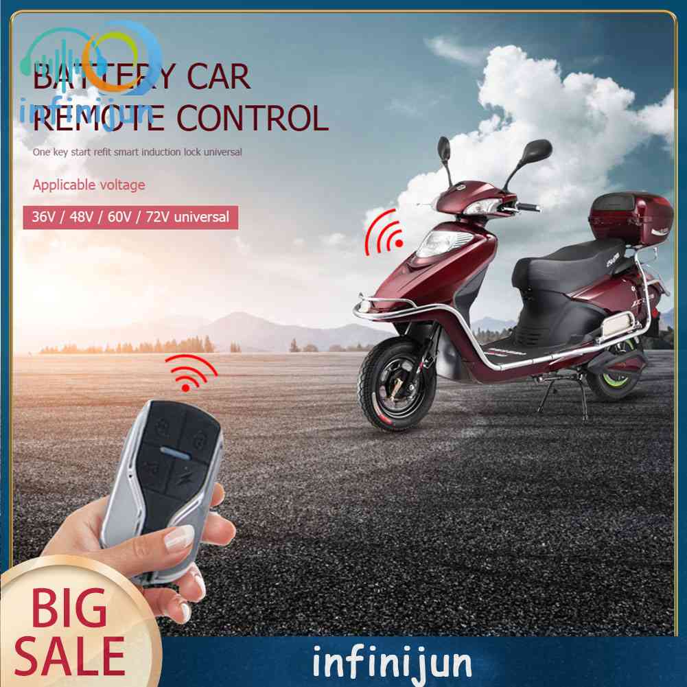Chuông Báo Động Chống Trộm Điều Khiển Từ Xa Cho Xe Scooter Điện