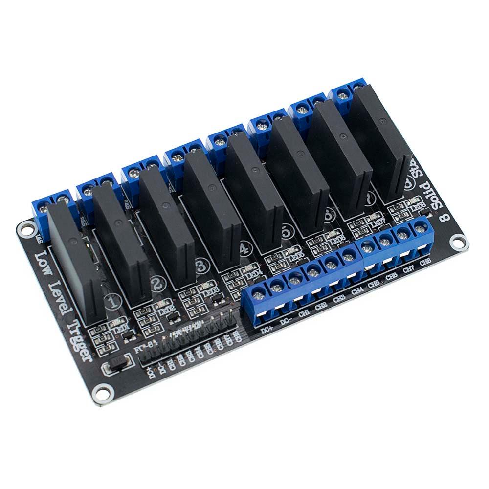 Mô Đun Rơ Le Cầu Chì 240V 2A 5V 1 / 2 / 4 / 8 Kênh Chuyên Dụng