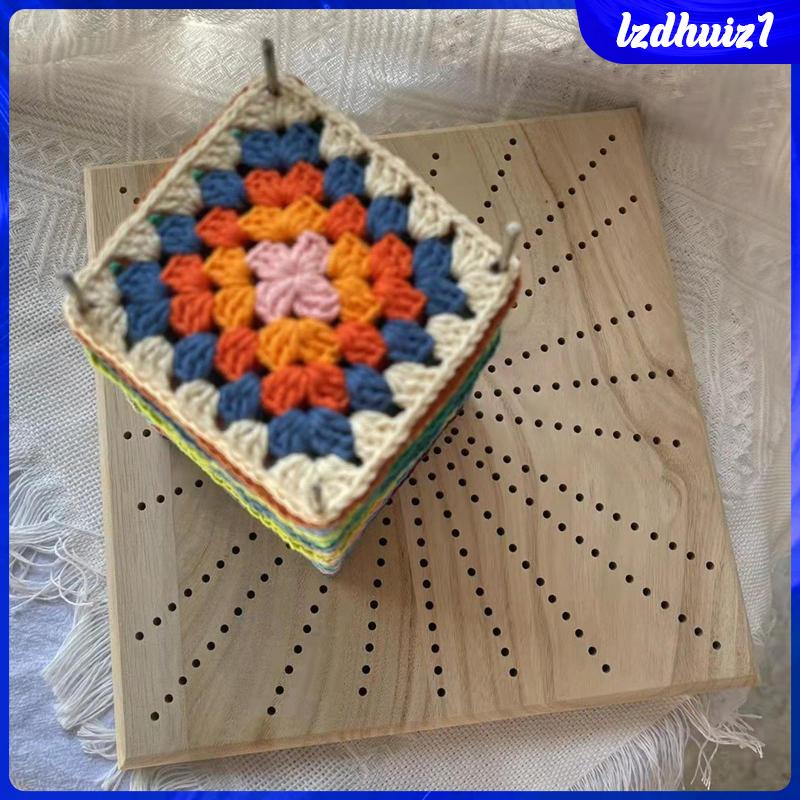 Bảng Chặn Đan Len Với 10 Ghim Siêu Bền Tiện Dụng