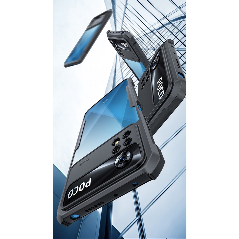 Ốp lưng Poco X4 Pro 5G hiệu Xundd lưng trong viền màu chống sốc bảo vệ toàn diện