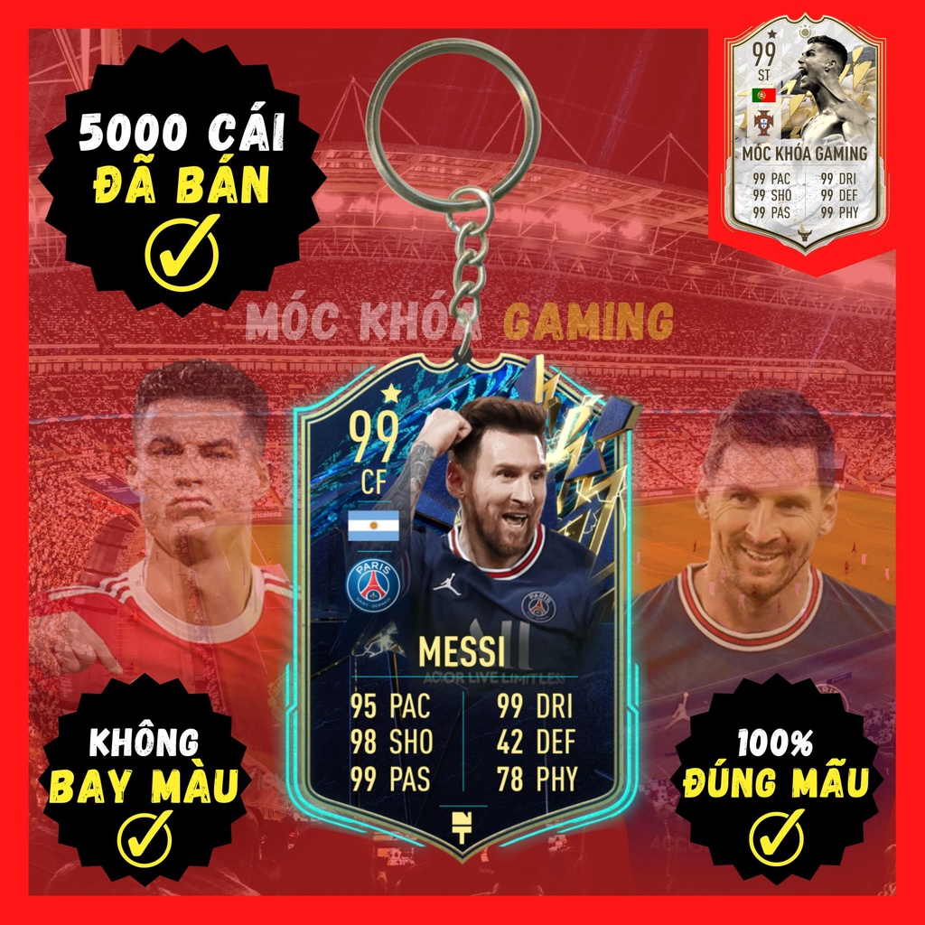 Móc Khóa Lionel Messi - Móc Khoá GAMING