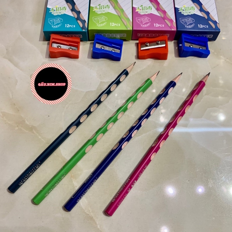 Hộp 12 chiếc chì định vị kèm gọt